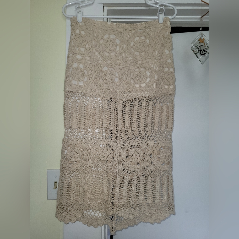Vintage Crochet Skirt From SAKS 5TH AVE